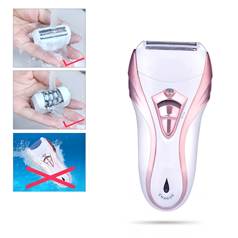 BS-3010 BROWNS Electric Rechargeable Epilator- 3-In-1 Beauty Tools Kit For Ladies