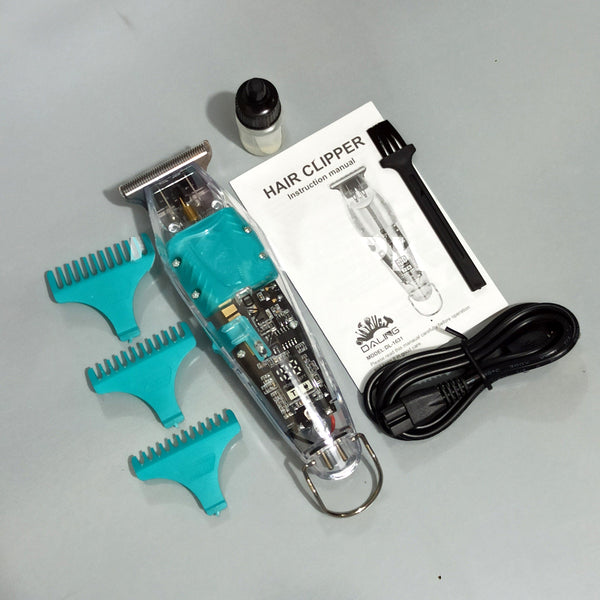 Daling DL-1631 Full Transparent Visible Body LED Dispaly Hair Trimmer