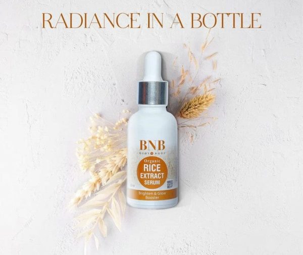 Bnb Rice Organic Extract & Brighten Glow Serum