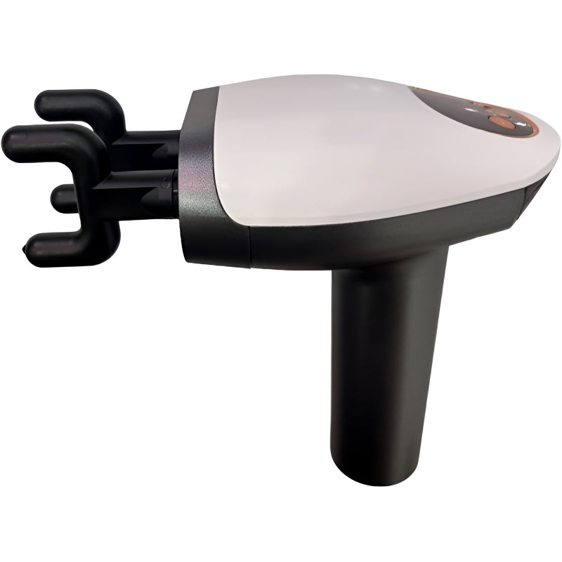 BLD-922 Compact And Quiet Double-Head Portable Massager With 10 Speed Levels