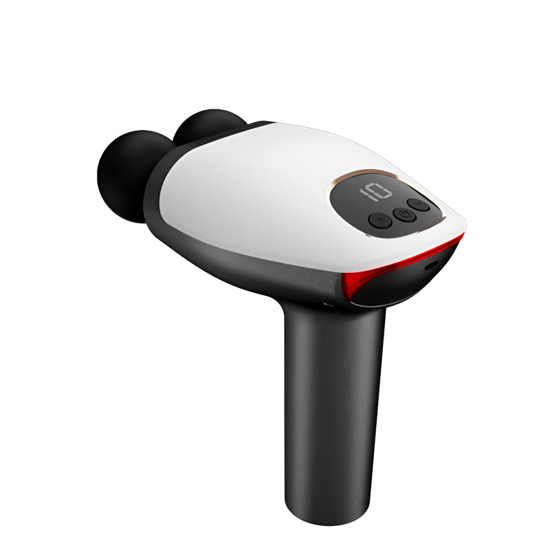 BLD-922 Compact And Quiet Double-Head Portable Massager With 10 Speed Levels