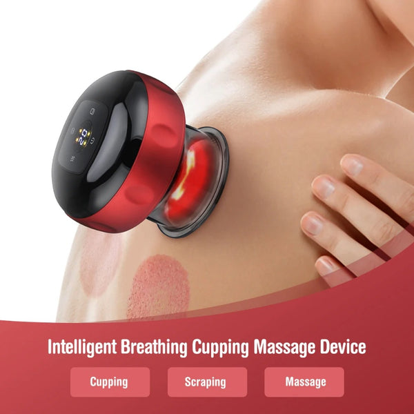 6-Level Multi-Functional Intelligent Breathing Cupping Massage Instrument