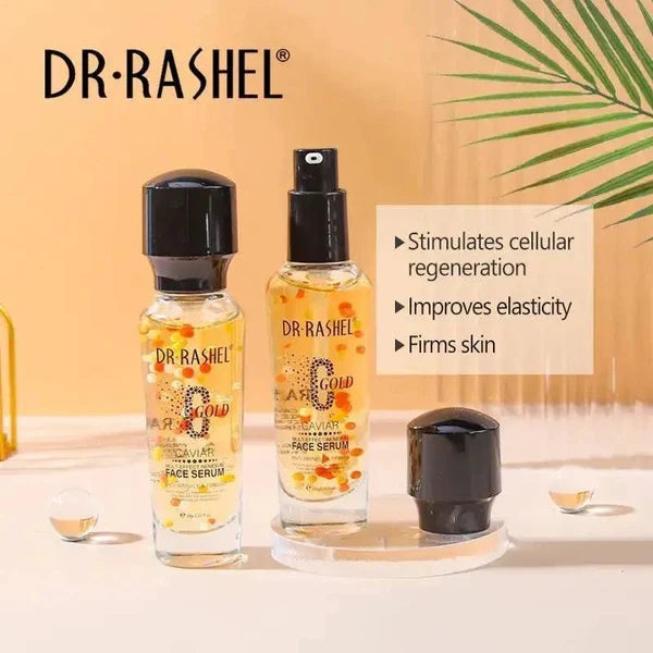 Dr.rashel C Gold Caviar Multi Effect Renewal Face Serum For Anti Wrinkle