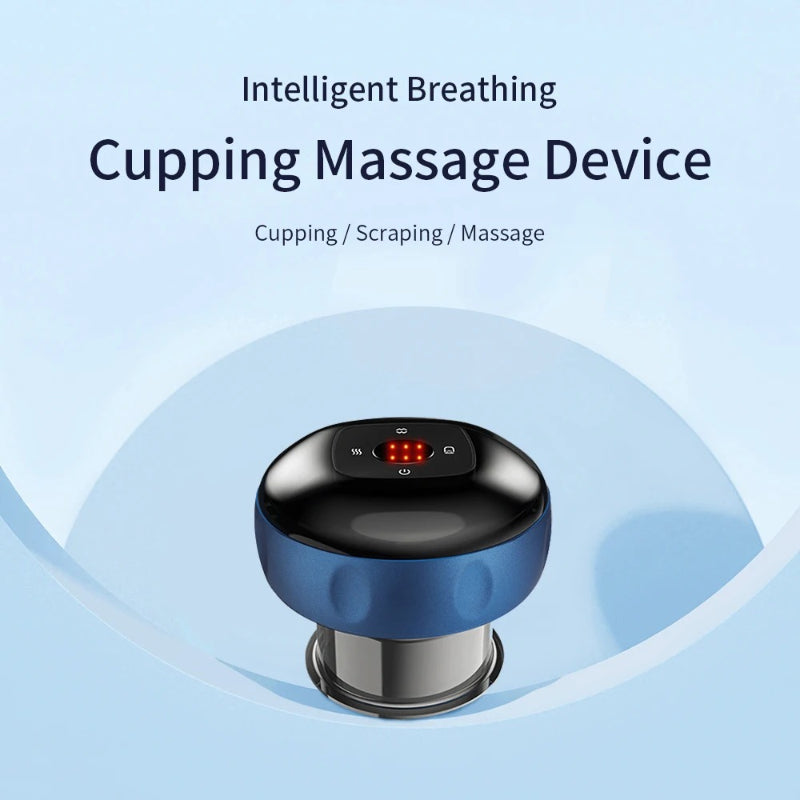 6-Level Multi-Functional Intelligent Breathing Cupping Massage Instrument